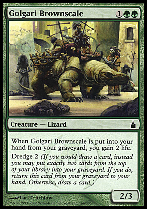 Golgari Brownscale